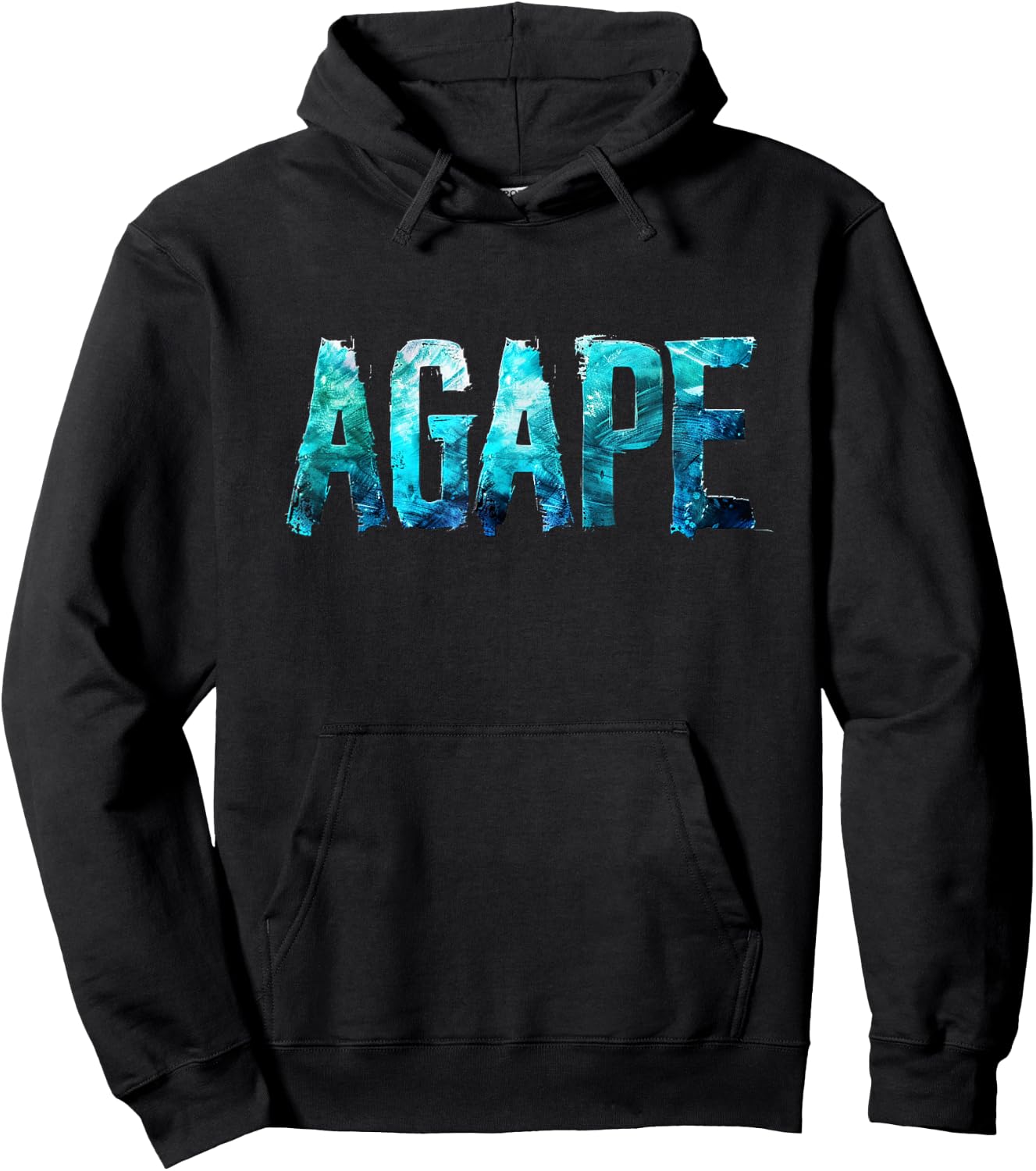 Christian Faith - Love Agape Hoodie - Hoodie | Black