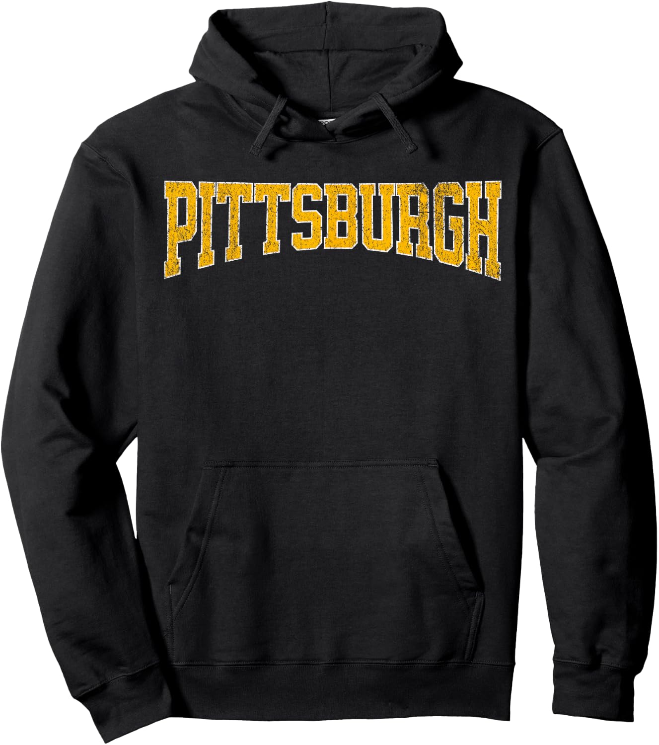 Pittsburgh vintage city Hoodie - Hoodie | Black