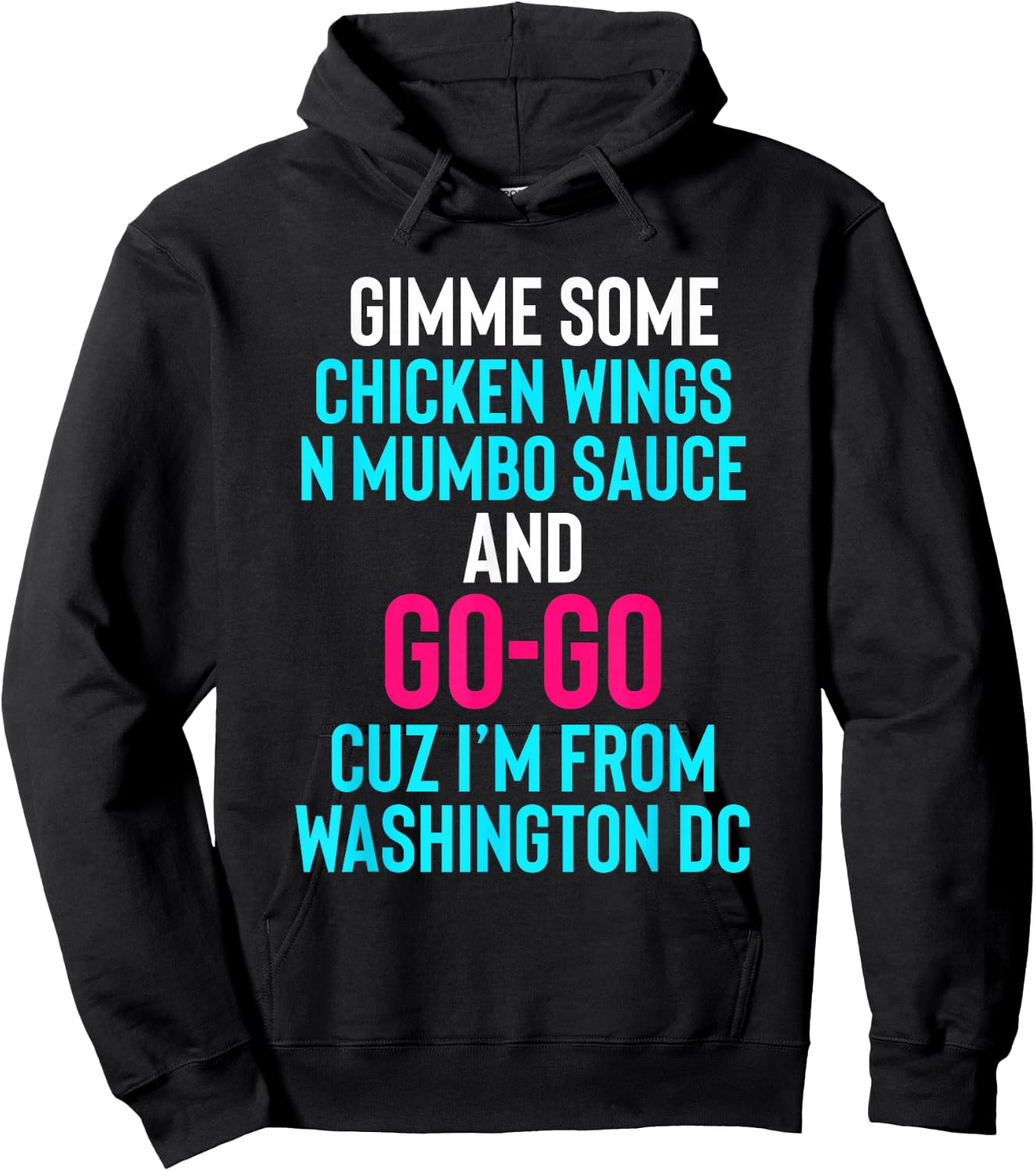 Dope, Washington DC Chicken n Mumbo and Go Go music Hoodie - Hoodie | Black