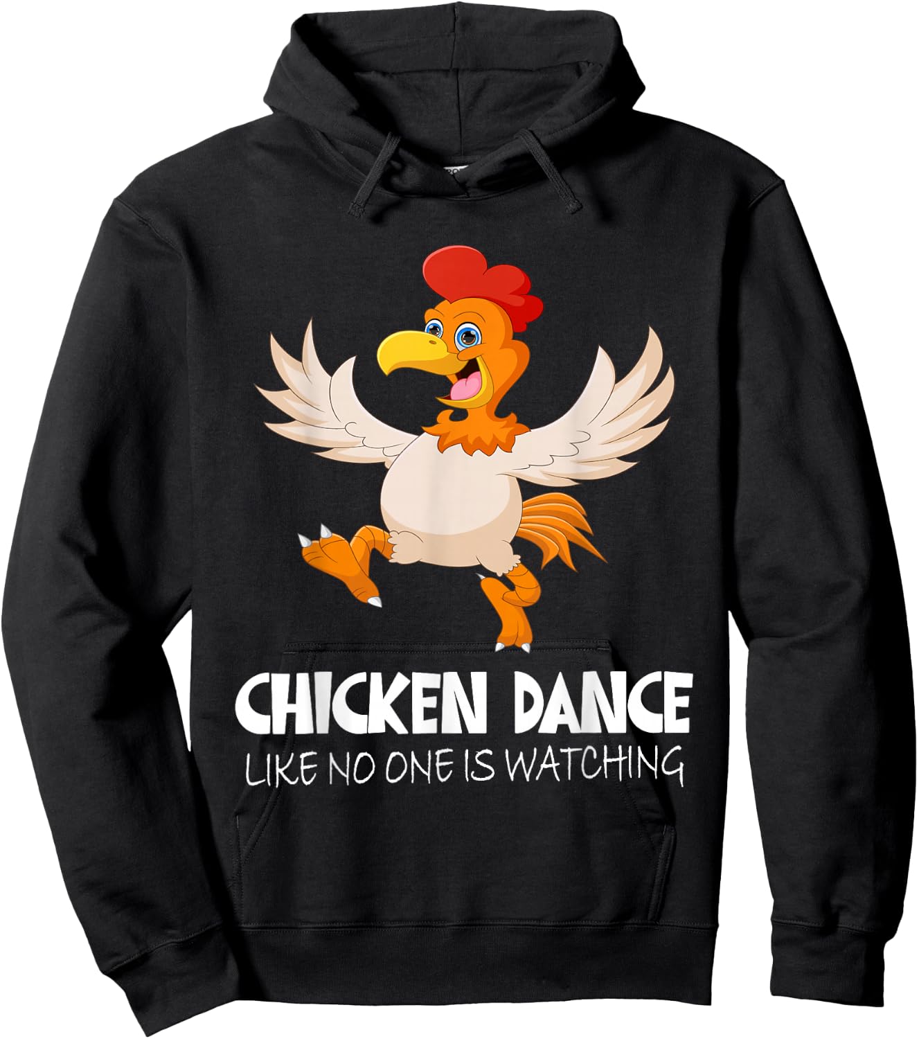 Chicken Dance Like No One Is Watching, Farm Boys Girls Dab Hoodie - Hoodie | Black