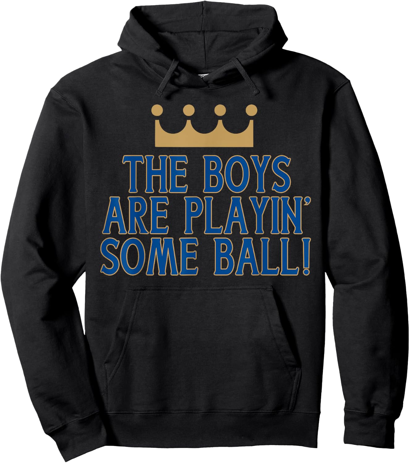 The Boys Are Playin Some Ball! Hoodie - Hoodie | Black