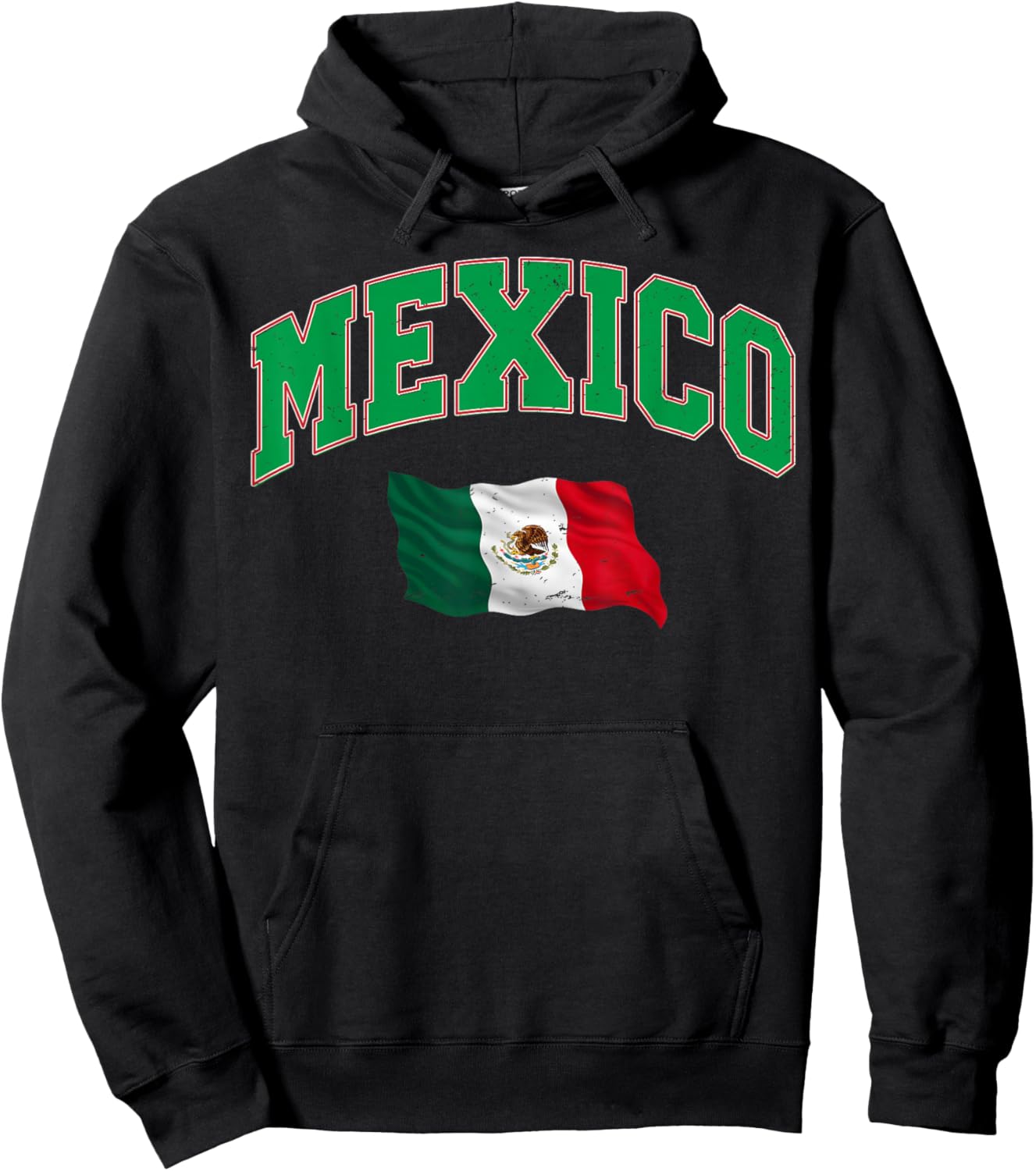 Mexico Flag Shirt - Proud Mexican Women Men Kids Mexico Hoodie - Hoodie | Black