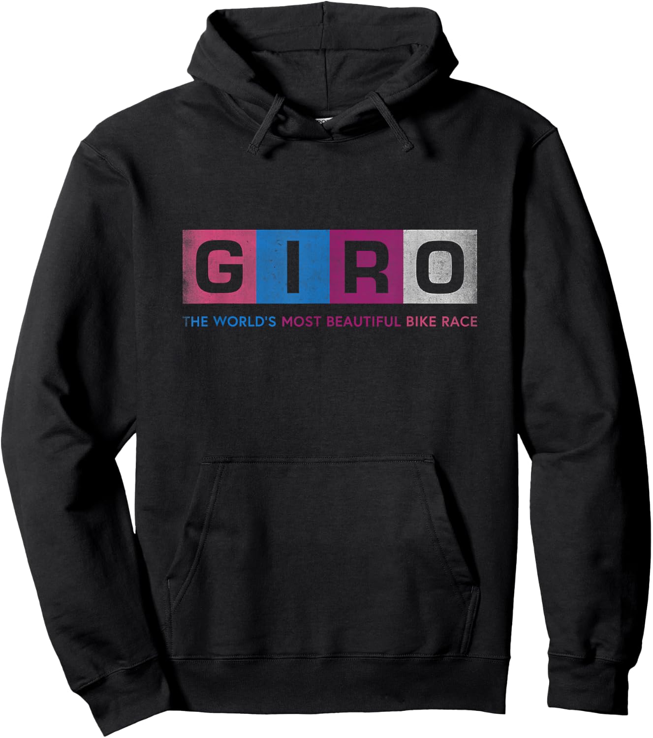 Giro D' Italia The World's Most Beautiful Bike Race Hoodie - Hoodie | Black