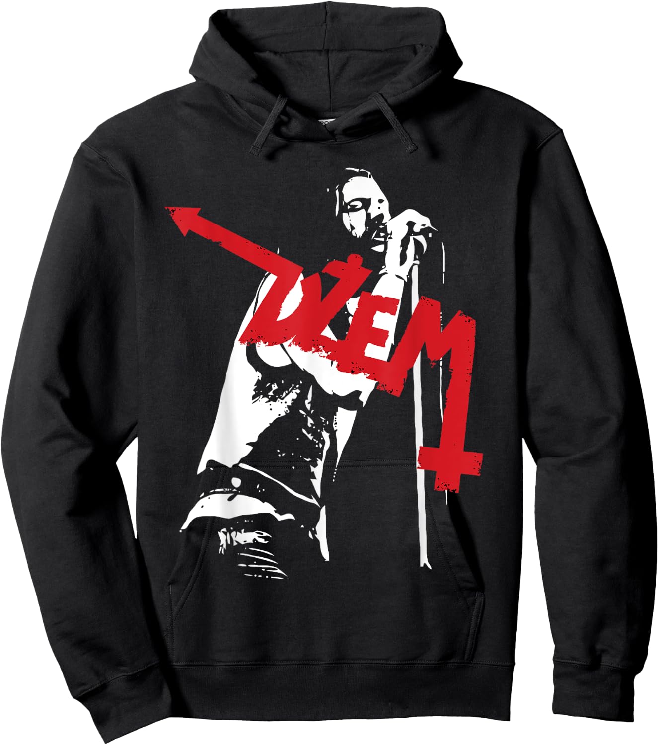 Brick Nation Dzem - Women's Band - Black - Small - - Short Sleeve - U-Neck - Regular Fit - Imported Hoodie - Hoodie | Black