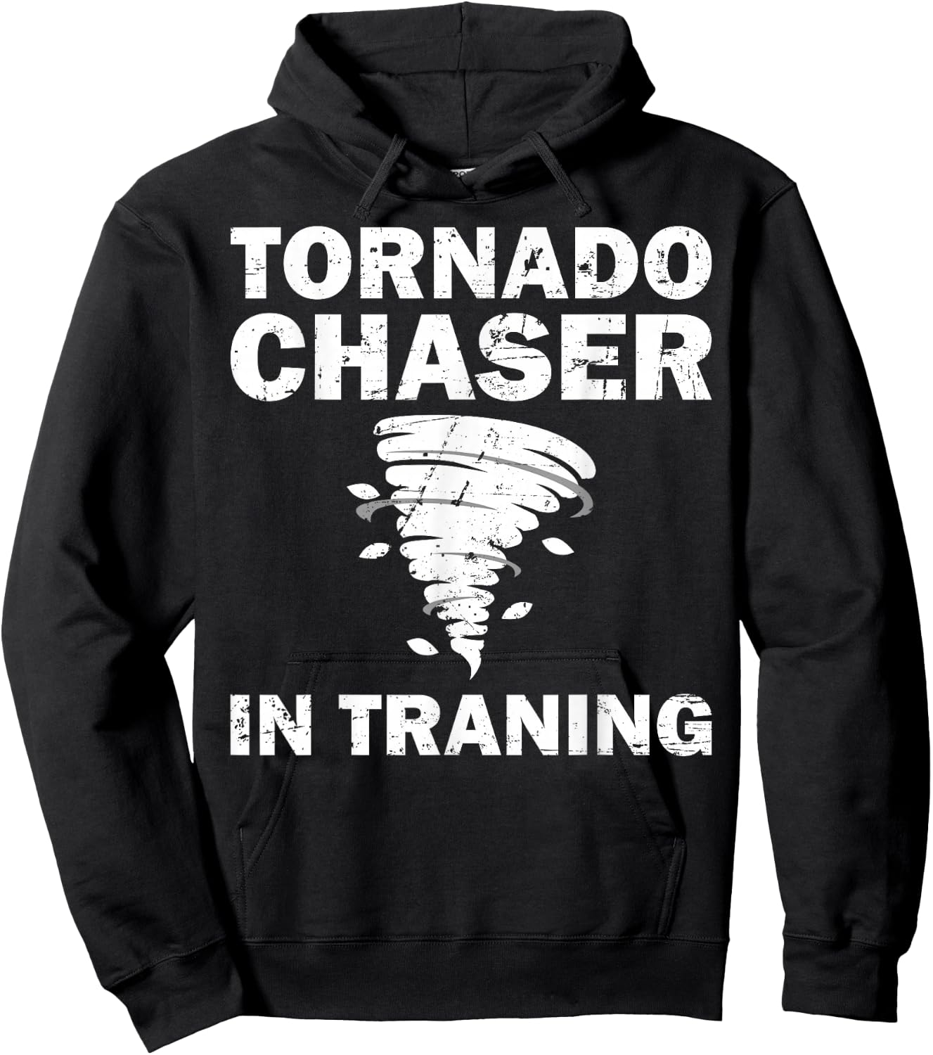Tornado Chaser Art Women Meteorologist Storm Tornado Hoodie - Hoodie | Black