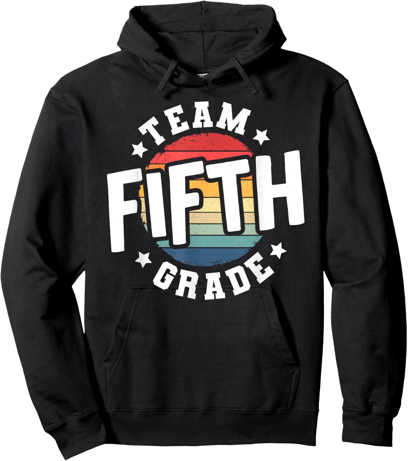 Back To School 5th Grade Teacher Student Team Fifth Grade Hoodie - Hoodie | Black