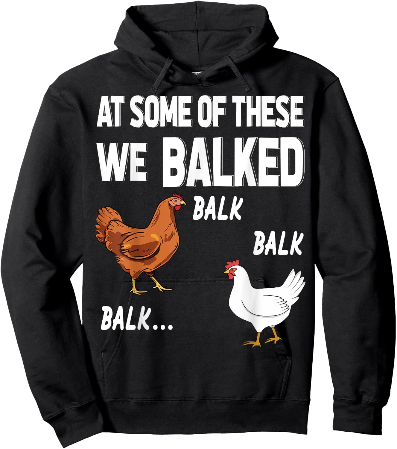 at some of these we balked- Chicken Lover Farmer Farm Gift Hoodie - Hoodie | Black