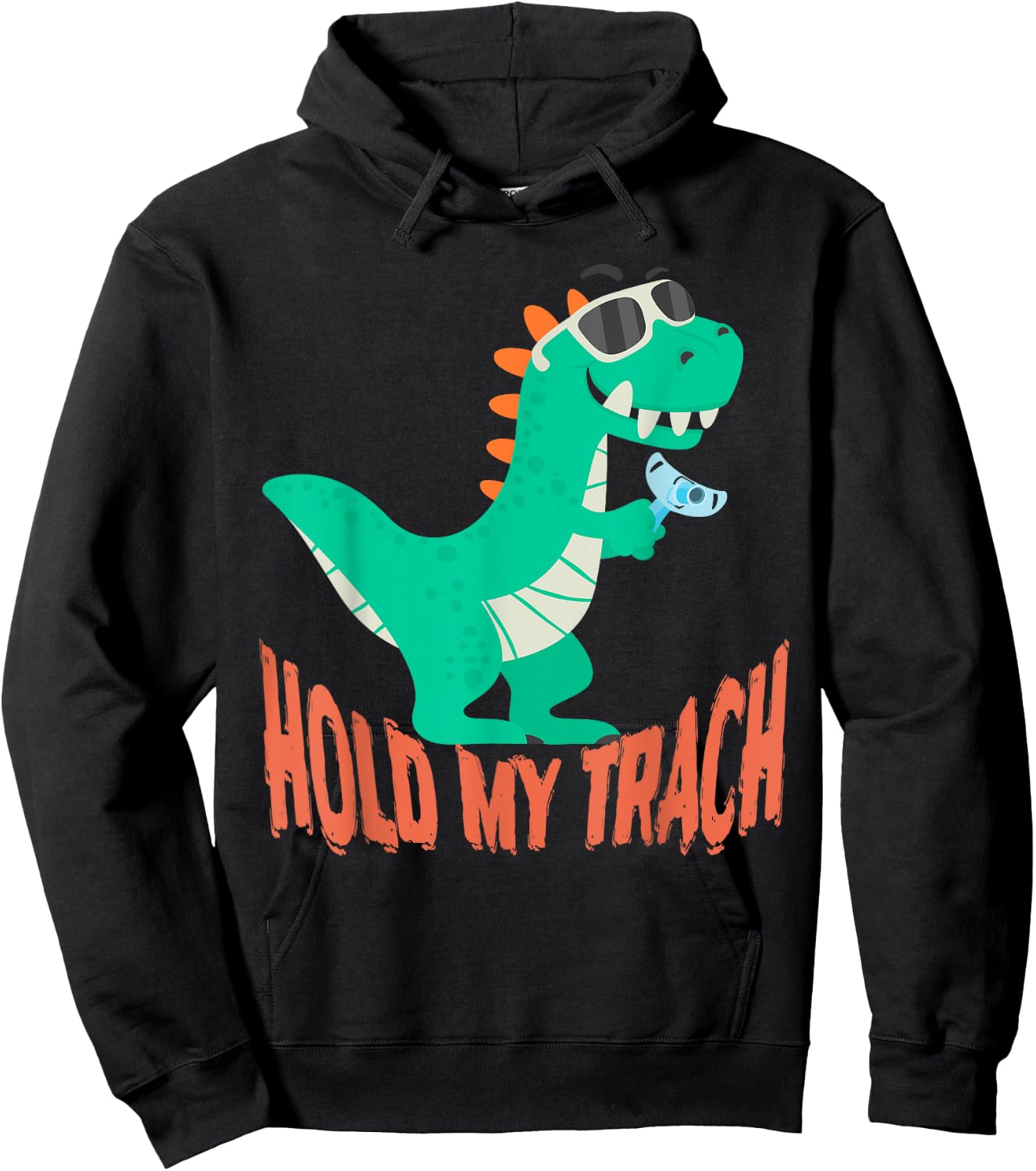 Hold my Trach, Decannulation Celebration, Tracheostomy Aware Hoodie - Hoodie | Black