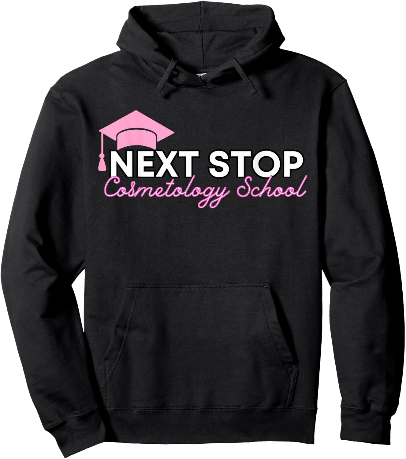 Future Cosmotologist Next Stop Cosmetology School Hoodie - Hoodie | Black