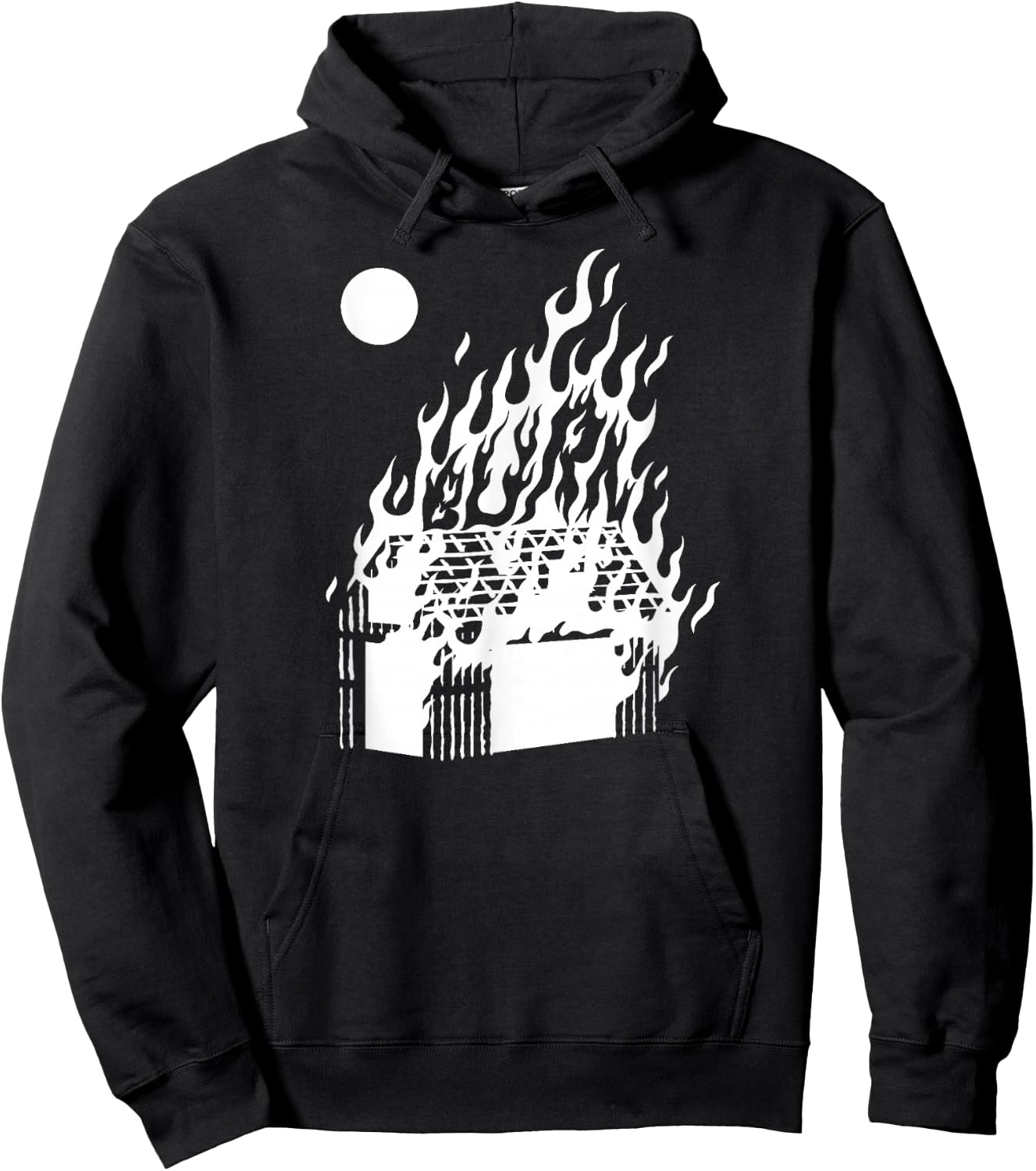 Marvel Agatha All Along Disney+ Agatha Harkness Burn Hoodie - Hoodie | Black