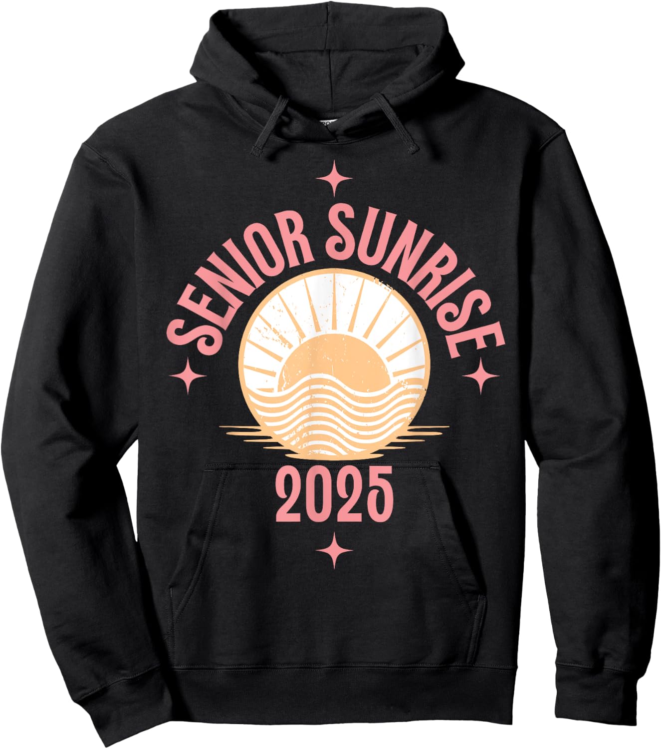 Magical Senior Sunrise 2025 High School 12th Twelfth Grade Hoodie - Hoodie | Black