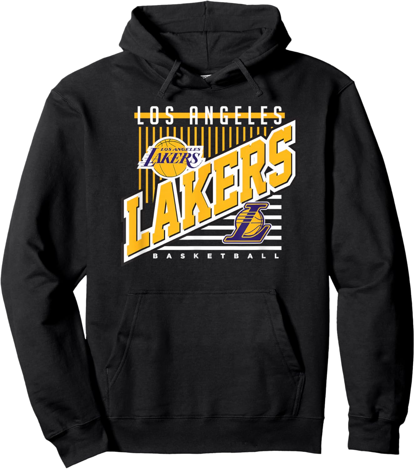 LOS ANGELES LAKERS NBA Los Angeles Lakers Rise Above Black Hoodie - Hoodie | Black