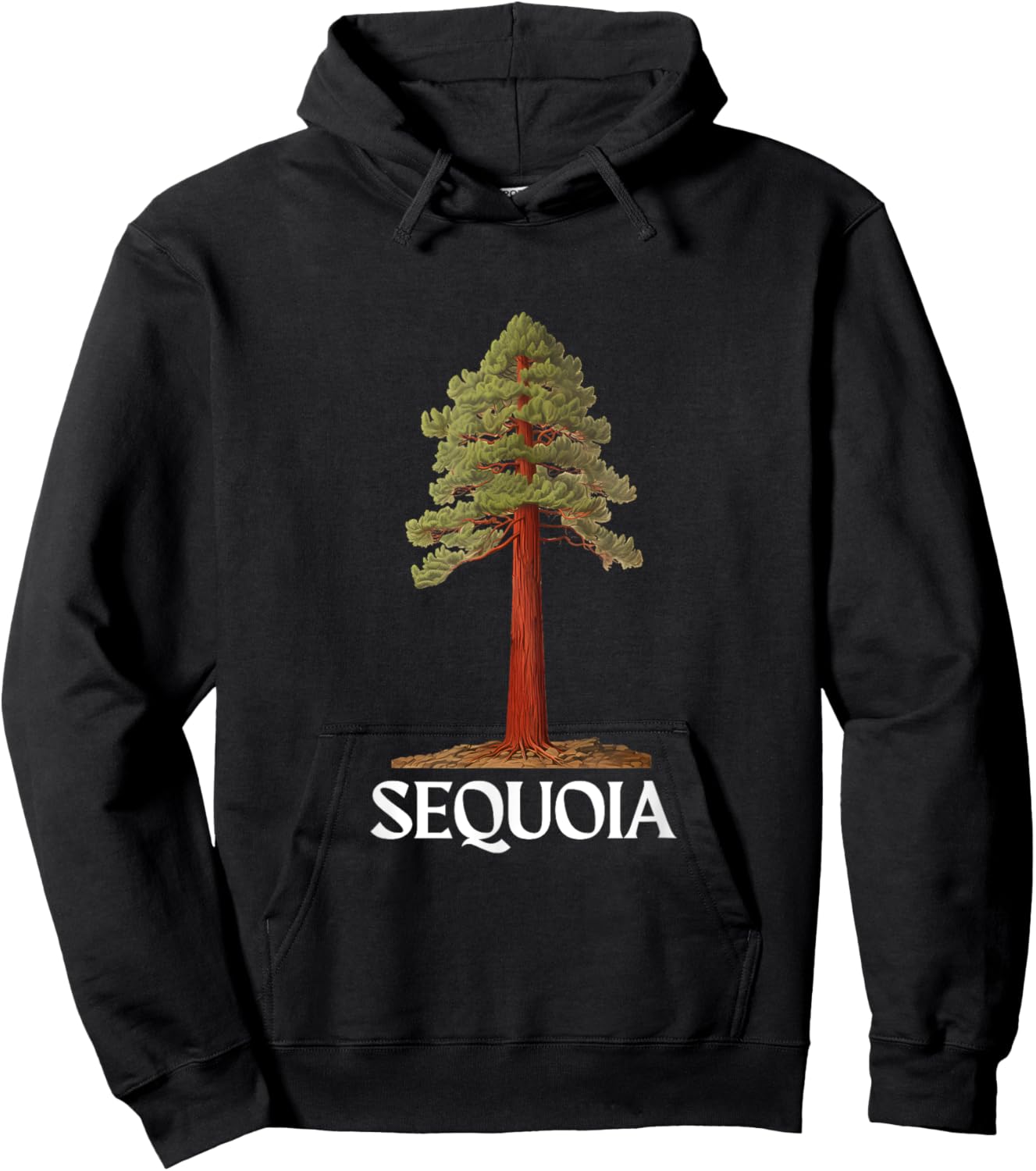 Sequoia Tree Hoodie - Hoodie | Black