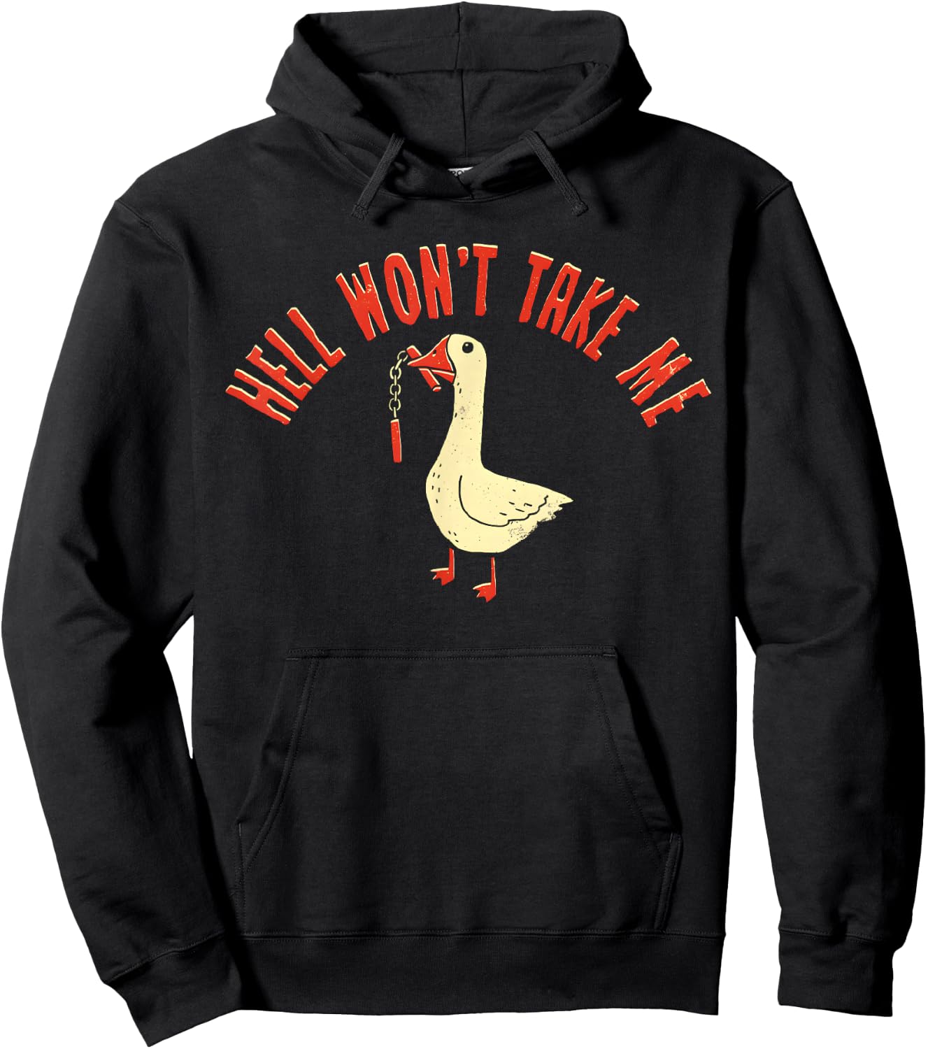 Goose Hell Won't Take Me Hoodie - Hoodie | Black