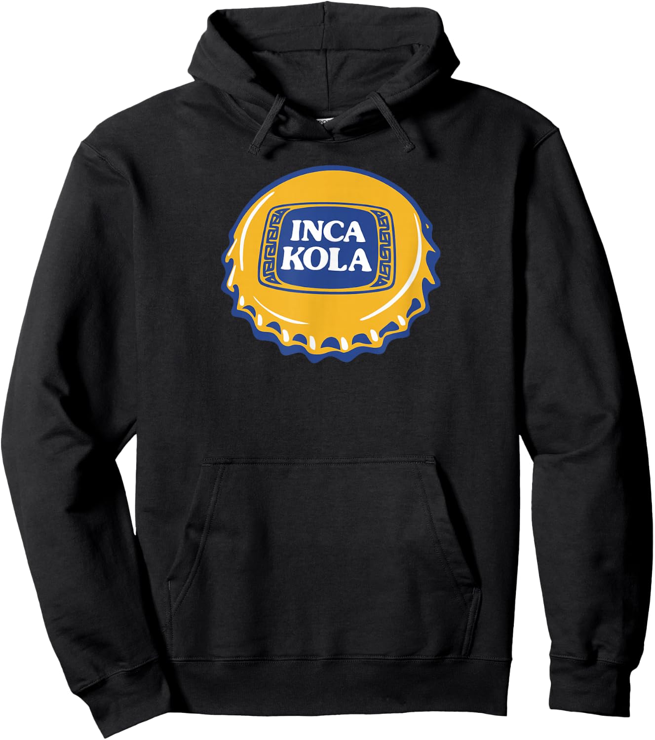 Inca Kola T Shirt Peru Golden Kola Bubblegum Cream Soda Chap Hoodie - Hoodie | Black