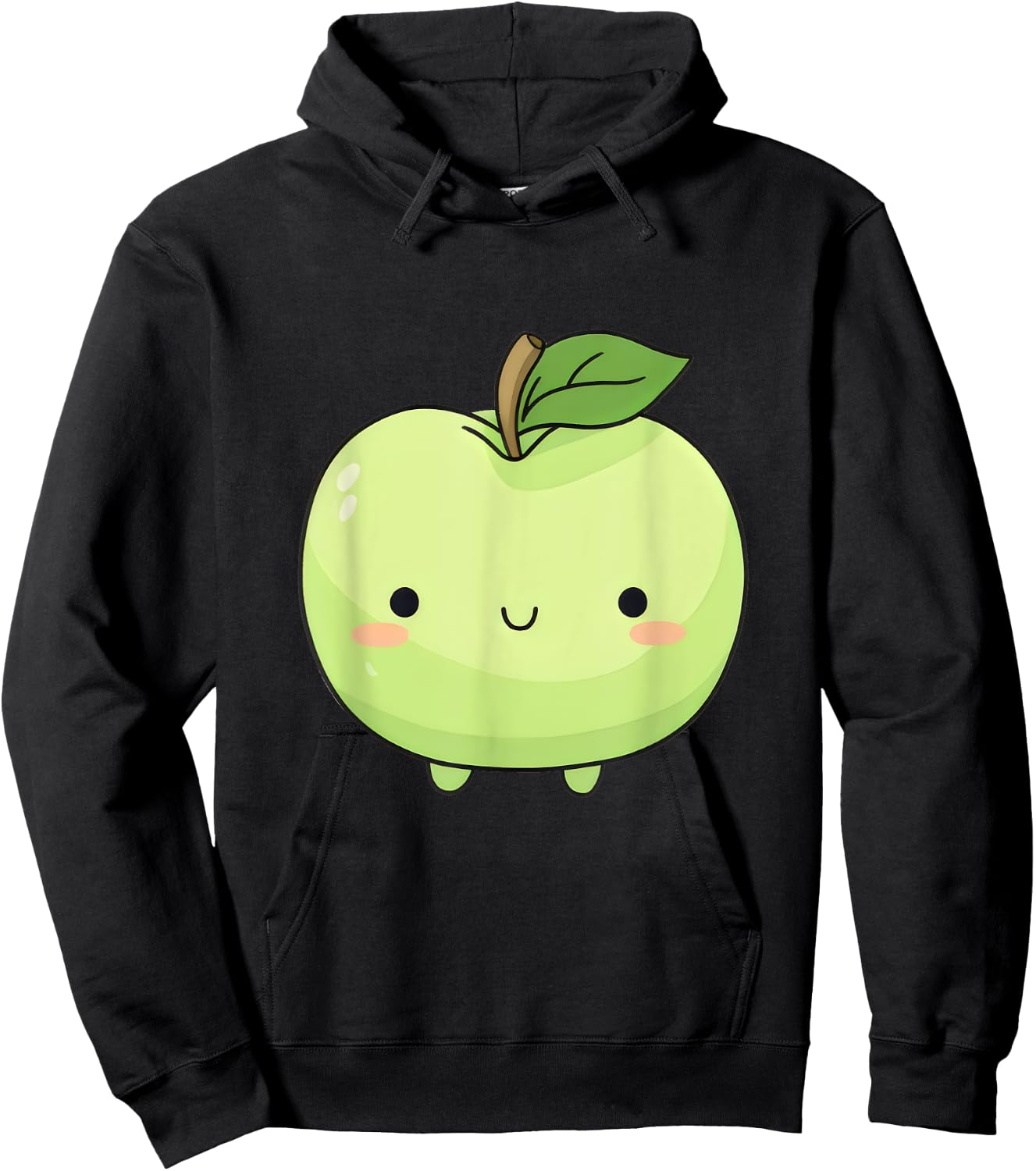Apple Tree Apple Picking Crew Blossom Fruit Cute Green Hoodie - Hoodie | Black
