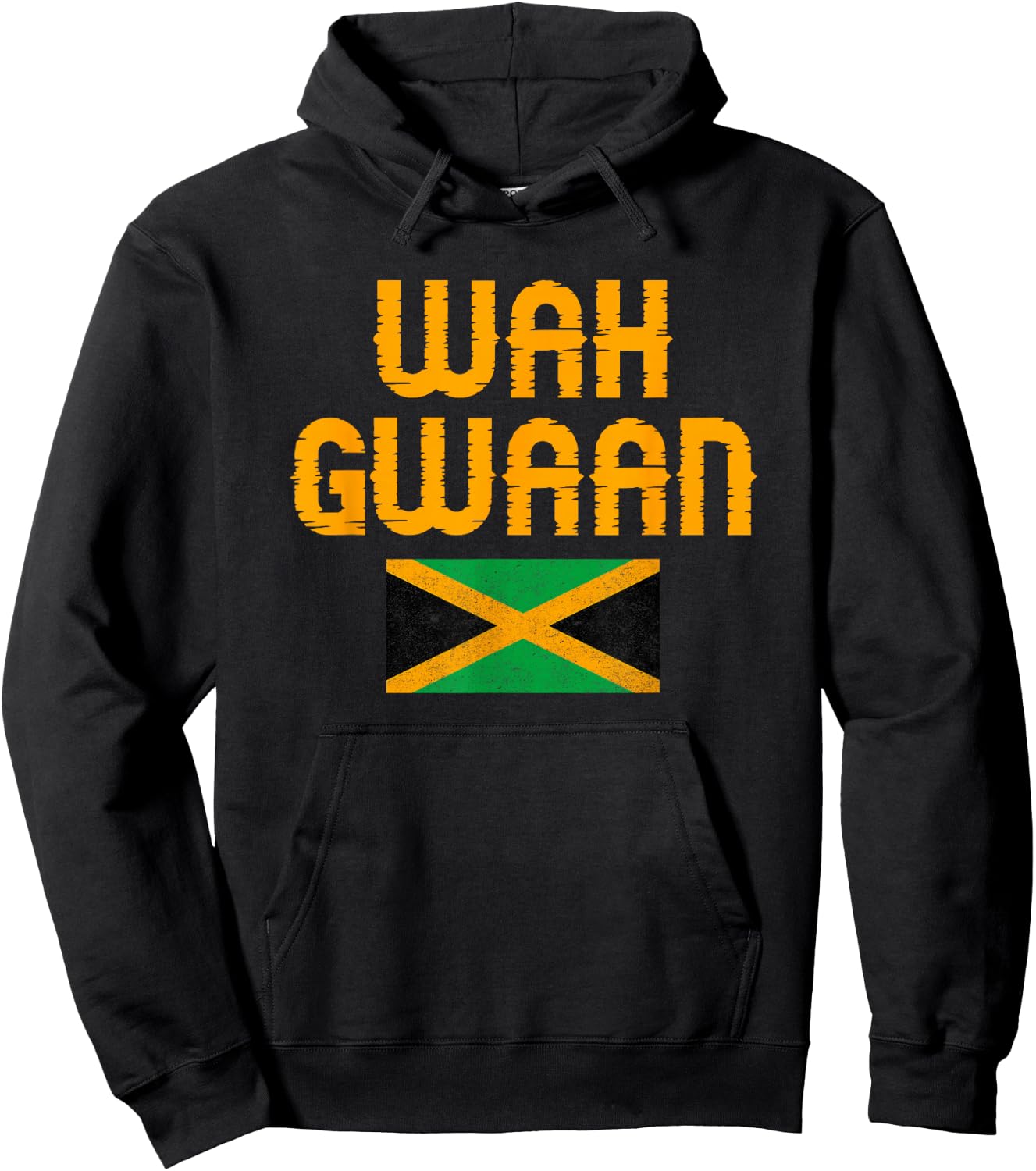 Wah Gwaan Jamaica Hoodie - Hoodie | Black