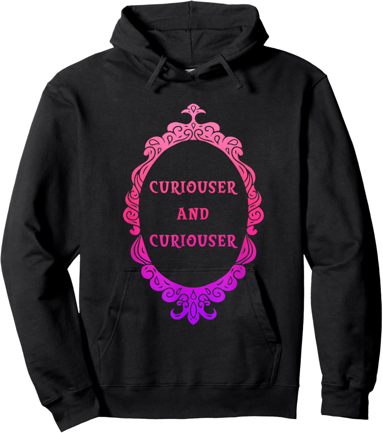Curiouser & Curiouser Hoodie - Hoodie | Black