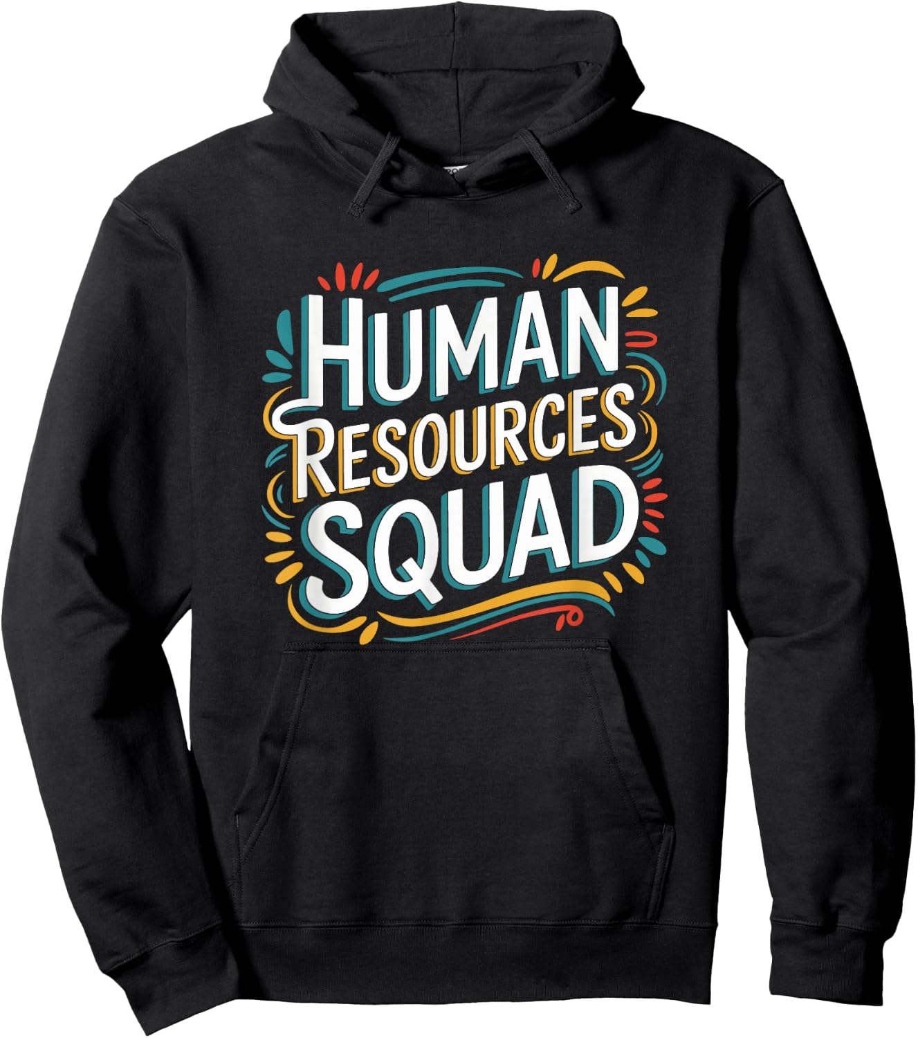HR Squad for HR Team and Human Resources Team Hoodie - Hoodie | Black