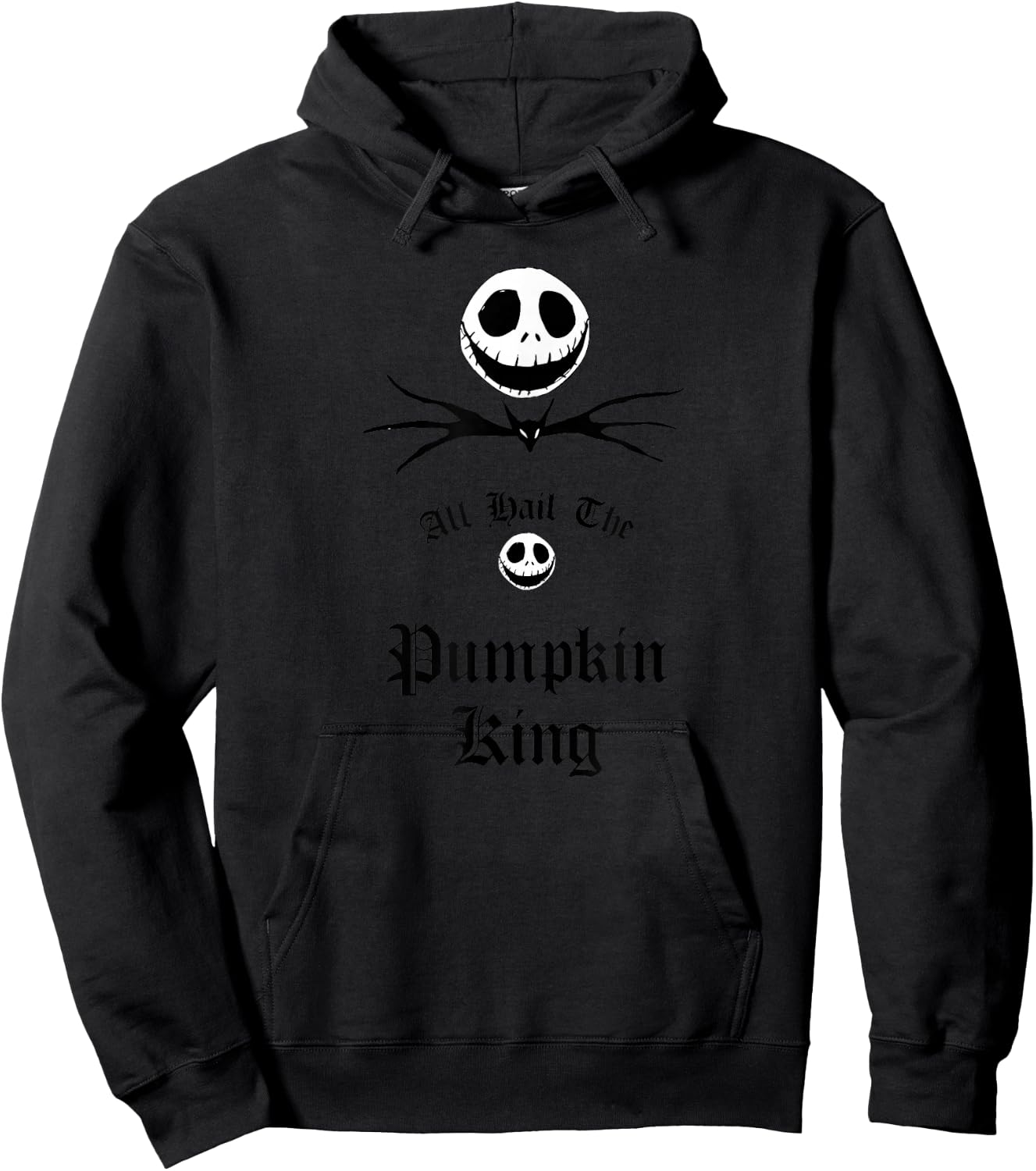 Disney - Jack Skellington Halloween Pumpkin King Hoodie - Hoodie | Black