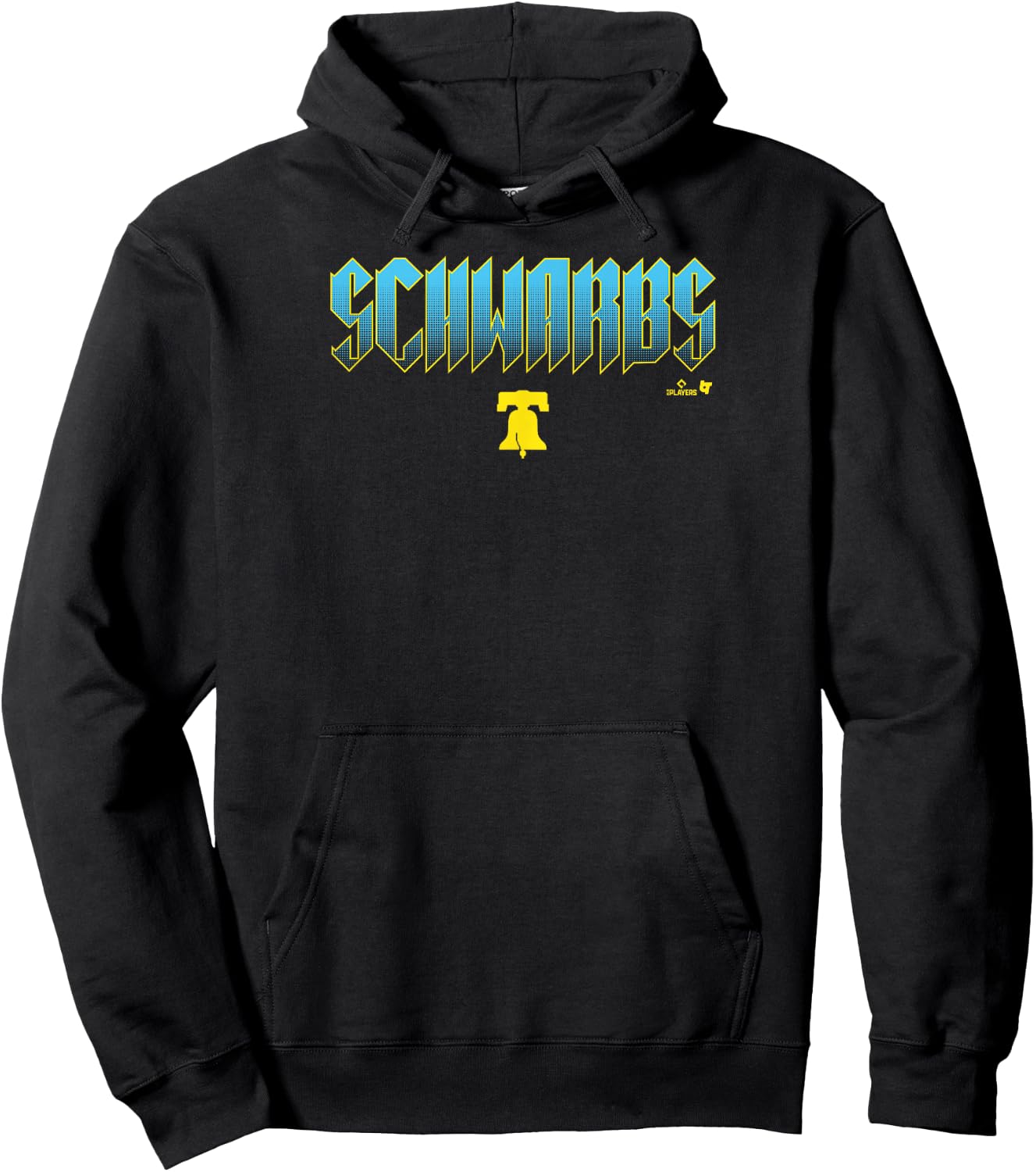Kyle Schwarber: Philadelphia City Edition Text Hoodie - Hoodie | Black