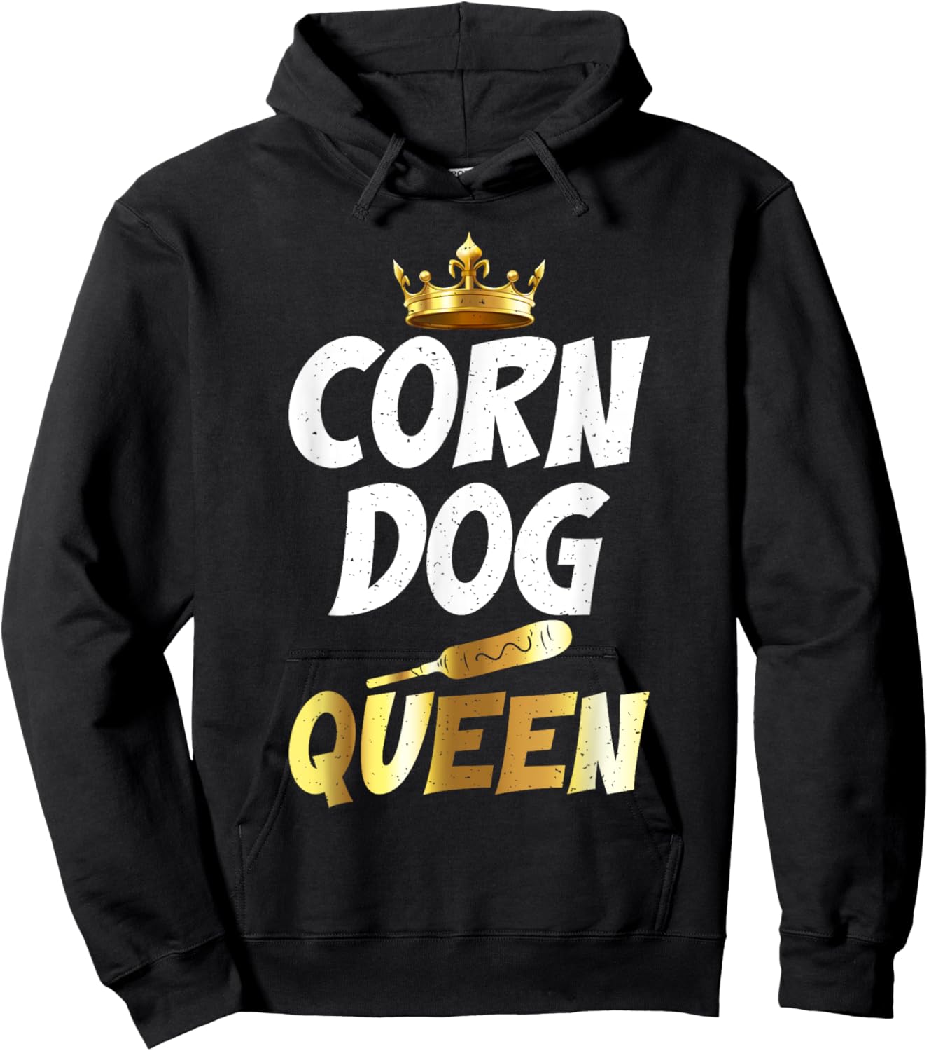 Corn Dog Queen Corn Dog Hoodie - Hoodie | Black