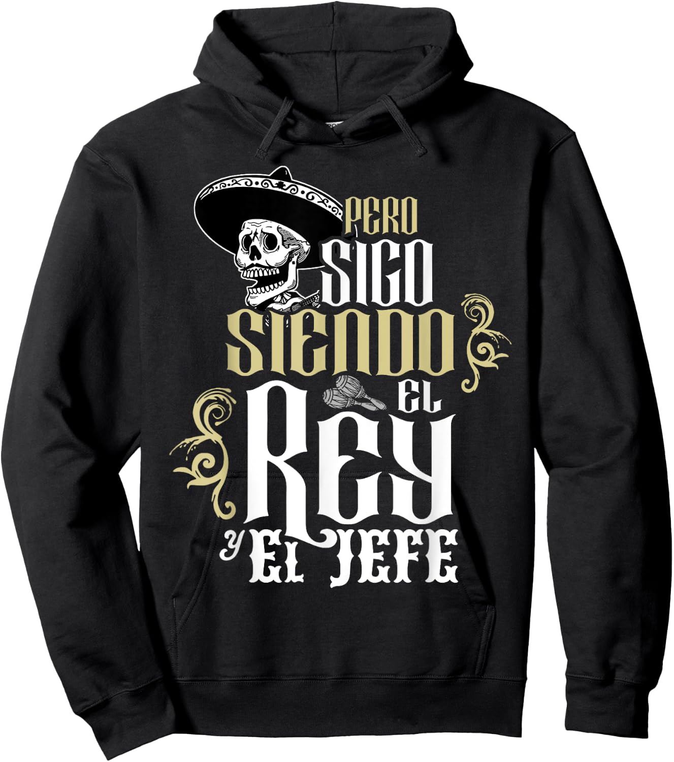 Pero Sigo Siendo El Rey El Jede Hoodie - Hoodie | Black