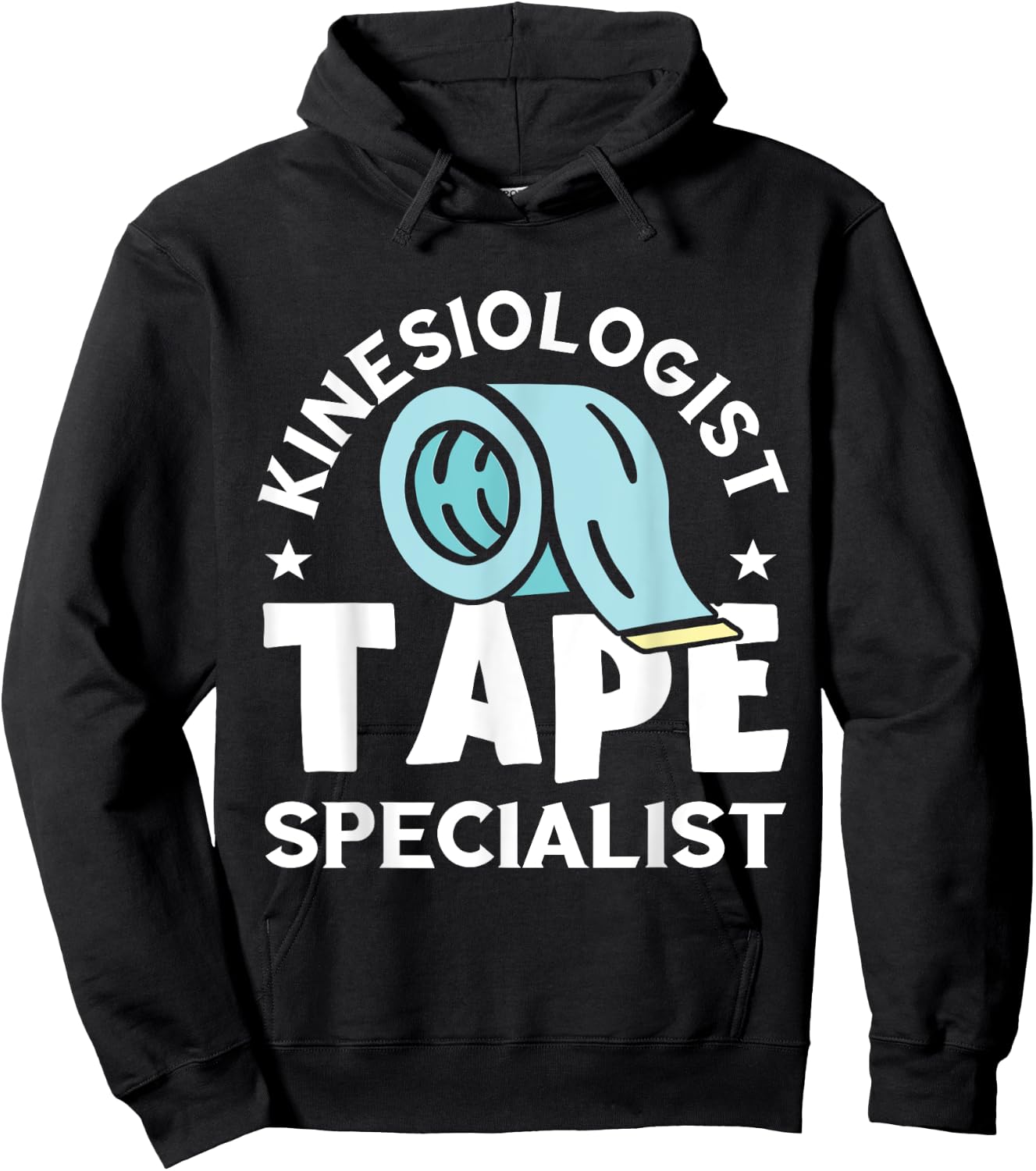 Kinesiologist Tape Specialist Kinesiotherapist Kinesiology Hoodie - Hoodie | Black