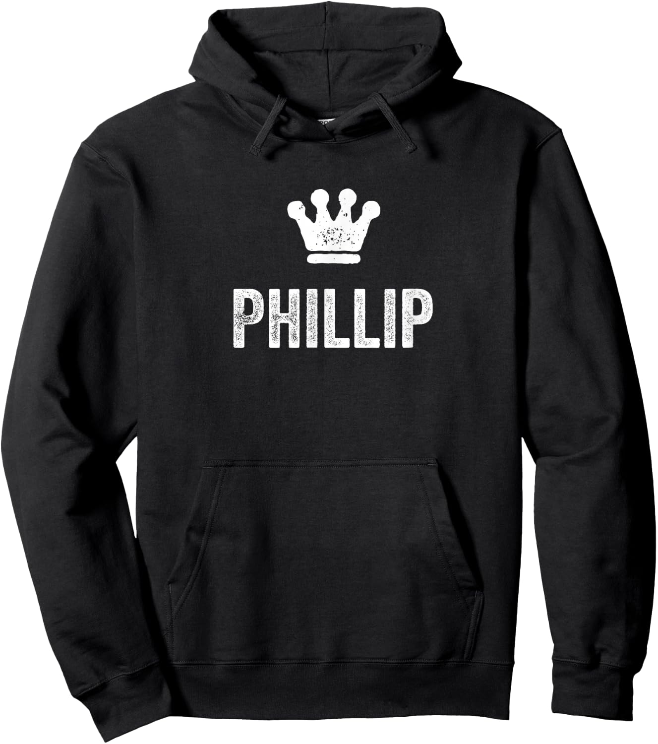 Phillip the King / Crown & Name Called Phillip Hoodie - Hoodie | Black
