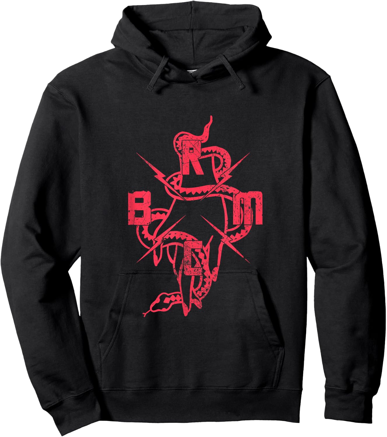 Black Rebel Motorcycle Club "Snake Hand Logo" Hoodie - Hoodie | Black