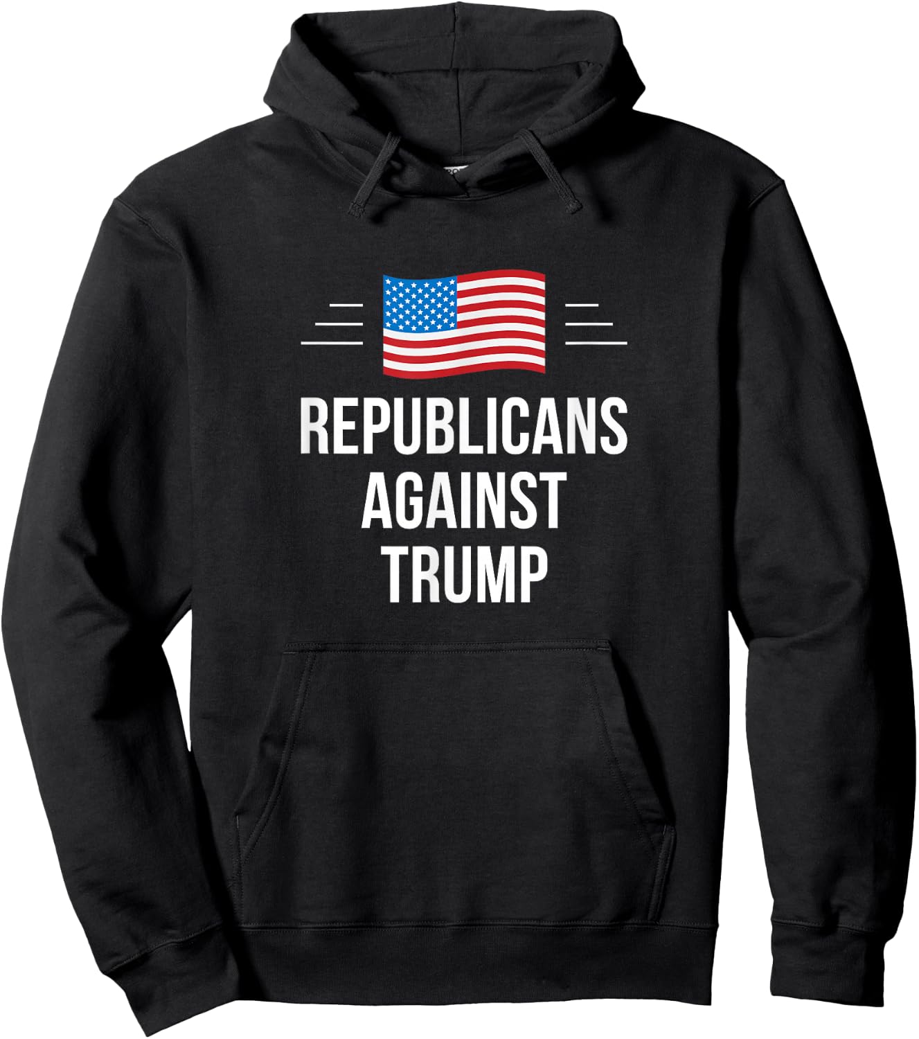 Republicans Against Trump Hoodie - Hoodie | Black