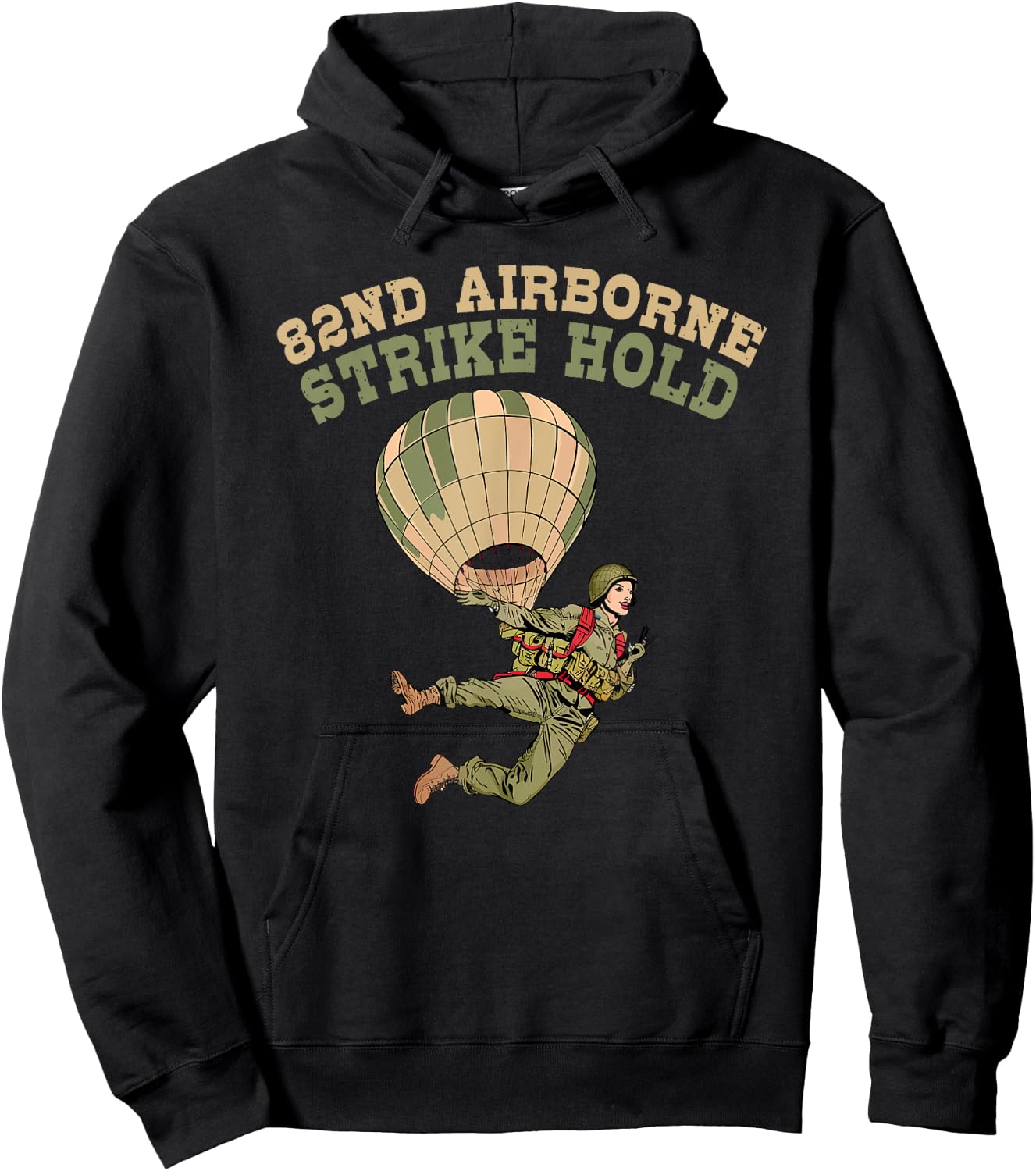 Paratrooper Boots Paratrooper Toy Army 82nd Airborne Veteran Hoodie - Hoodie | Black