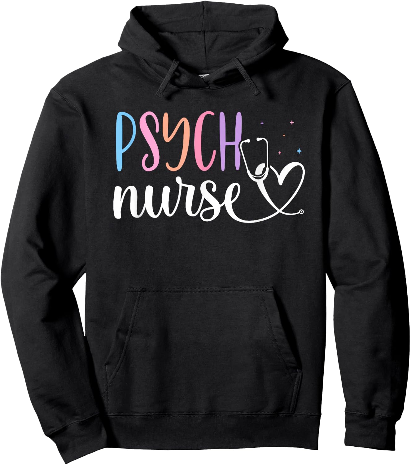 Psych Nurse Nurses Psychiatry Nursing Psychiatric Nurse Hoodie - Hoodie | Black