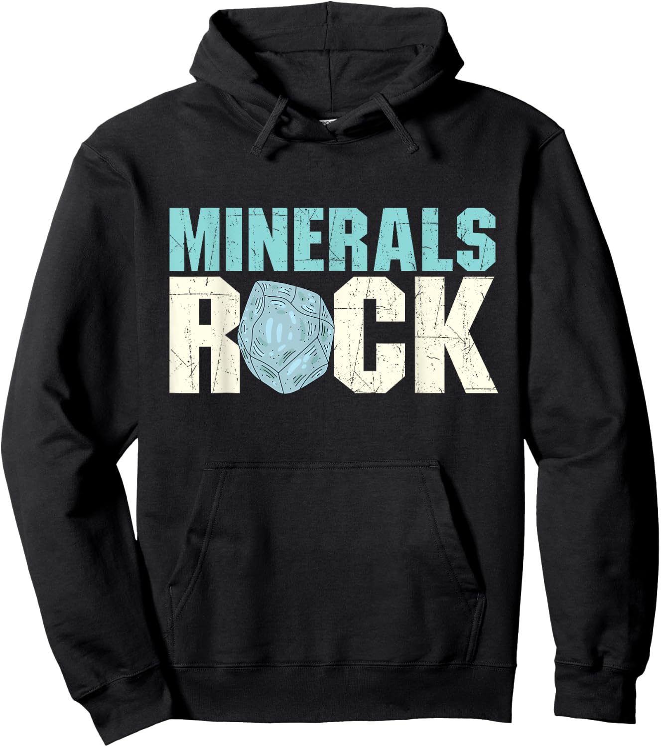 Minerals Rock - Rock Collector Geode Hunter Geology Hoodie - Hoodie | Black