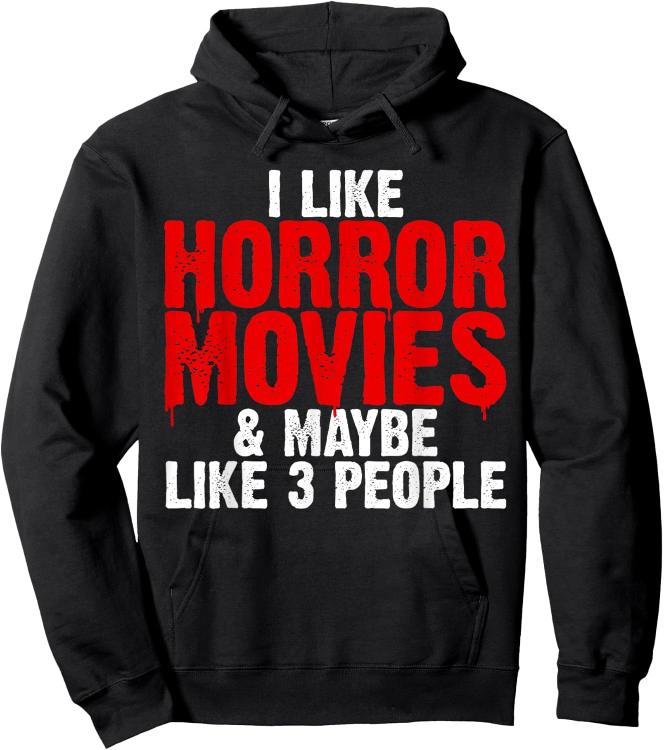Funny Horror Movie Design Women Horror Movie Lover Hoodie - Hoodie | Black