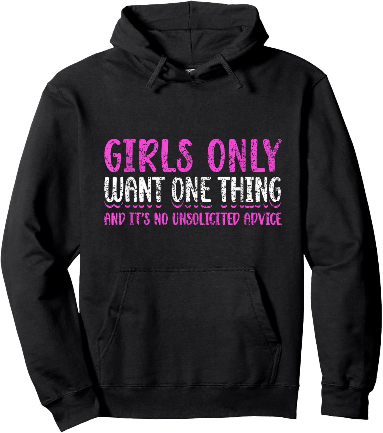 Unsolicited Advice Woman Mom Women Girls Girl Mother Mommy Hoodie - Hoodie | Black
