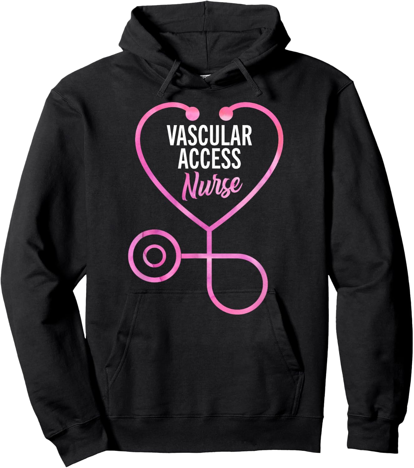 Vascular Access Nurse RN Appreciation Hoodie - Hoodie | Black