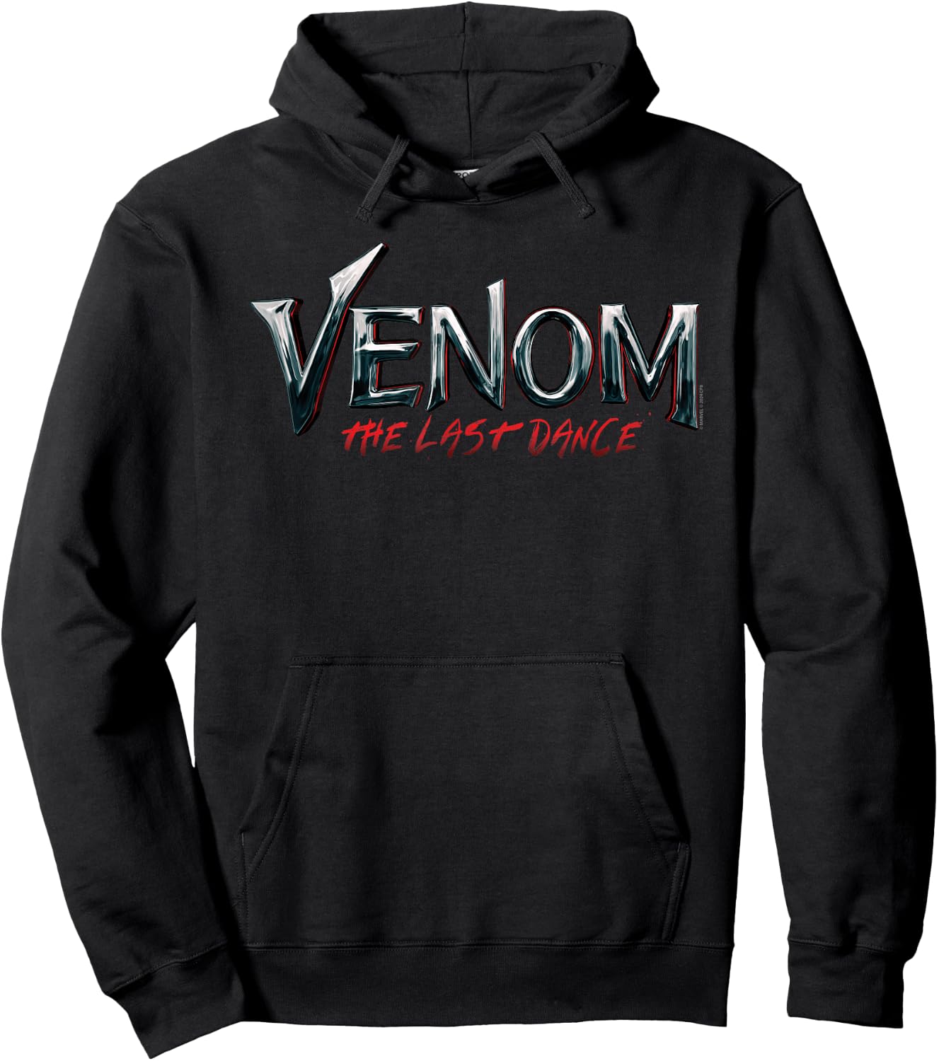 Marvel Venom: The Last Dance Official Movie Logo Hoodie - Hoodie | Black