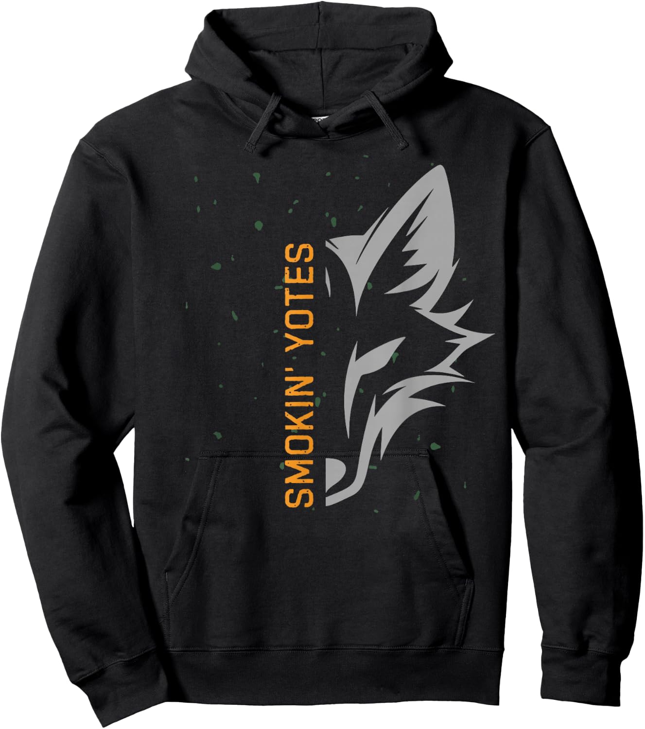 Smokin' Yotes Coyote Hunting Men Women Hoodie - Hoodie | Black