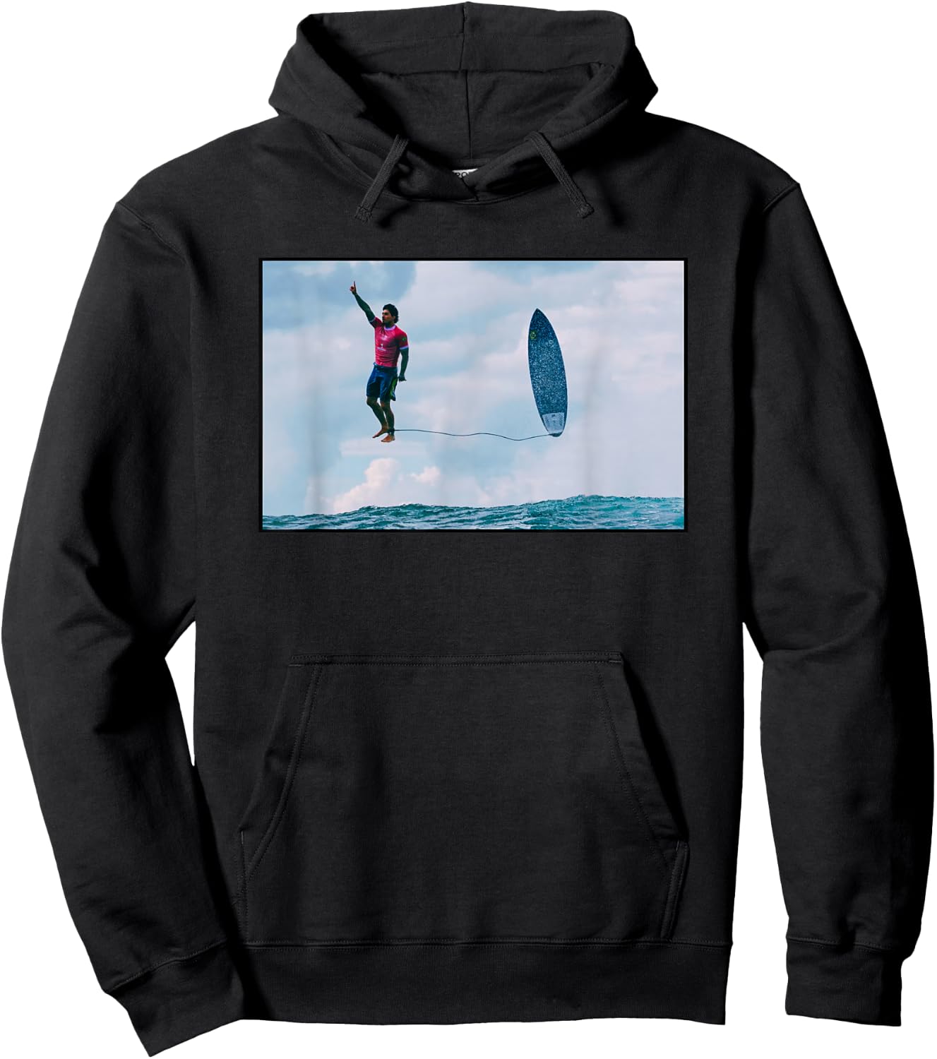 Touched by Surf- Gabriel Medina Hoodie - Hoodie | Black