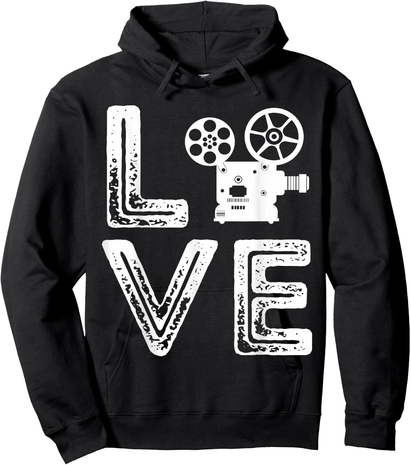 Filmmaker Camera Love Film Producer Cameraman Cinema Lover Hoodie - Hoodie | Black