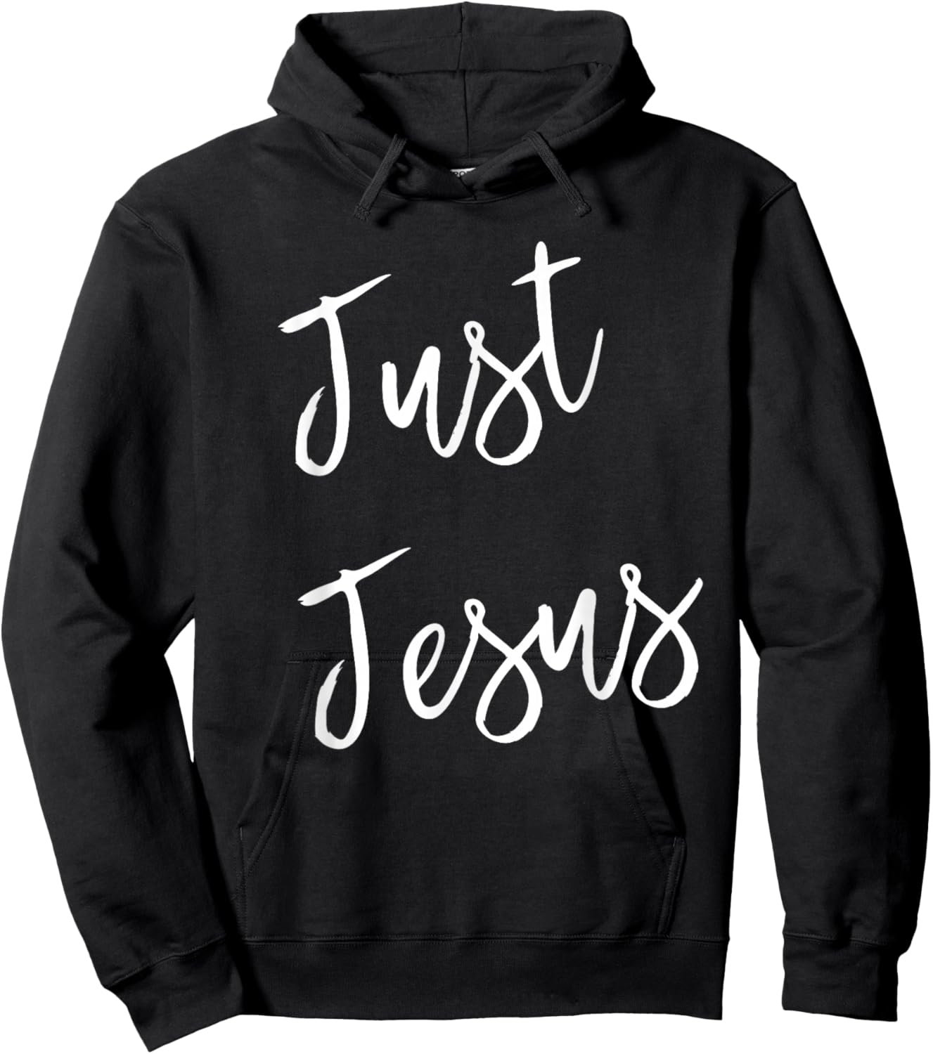 Just Jesus Hoodie - Hoodie | Black