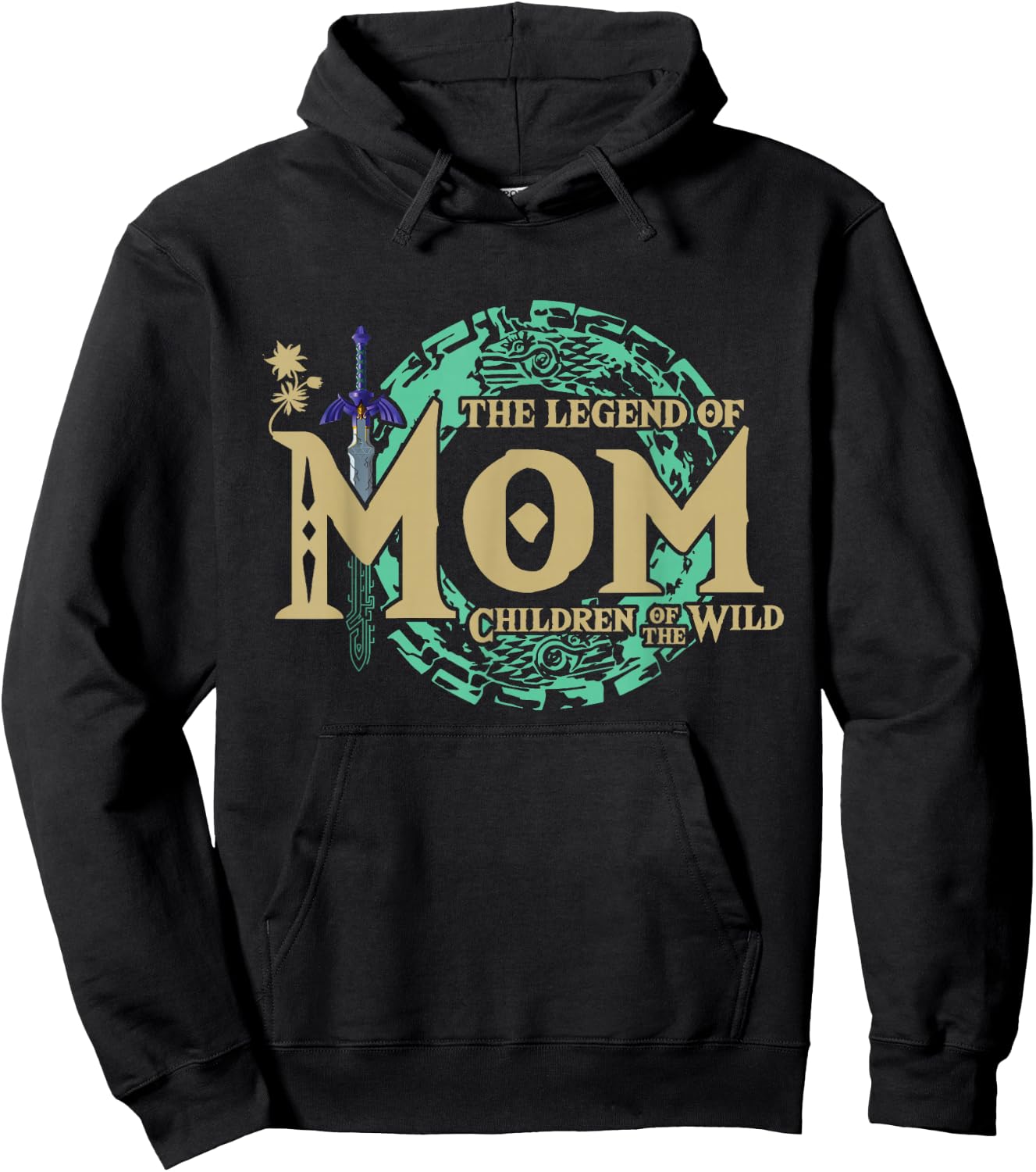 The Legend Of Mom Mother Vibes Mothers Day Hoodie - Hoodie | Black