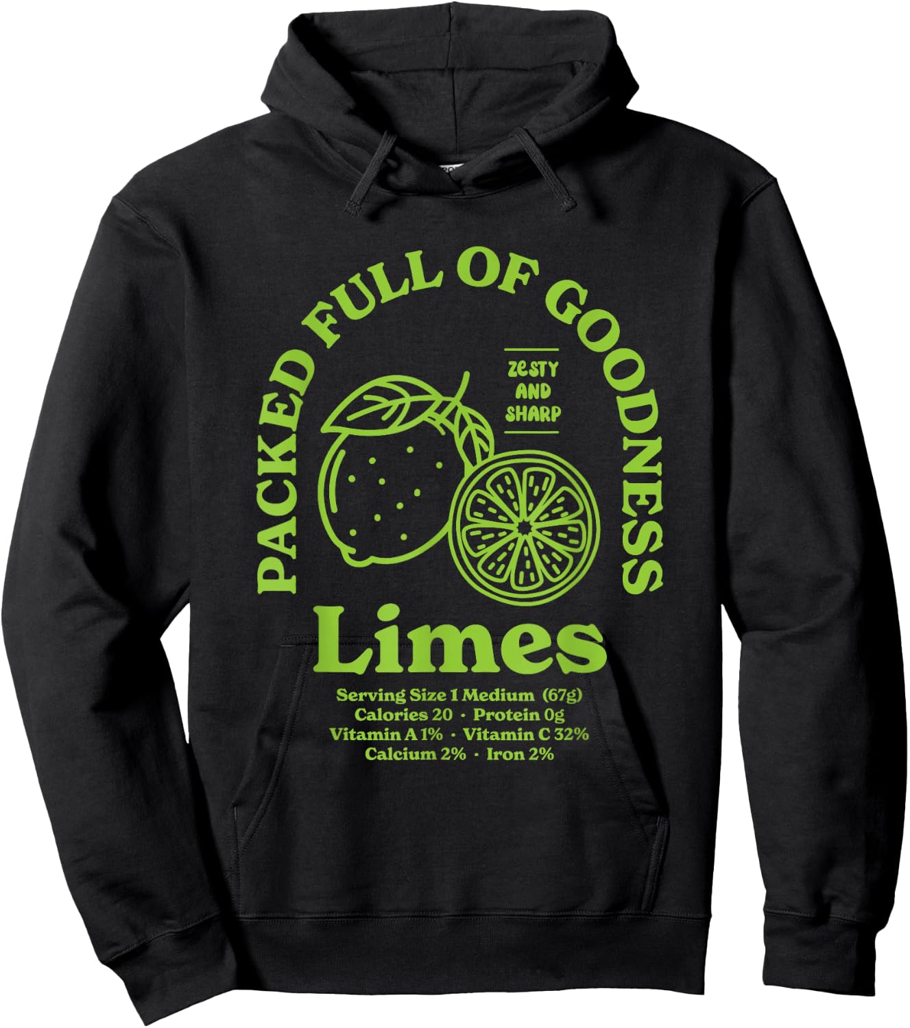 Limes Hoodie - Hoodie | Black