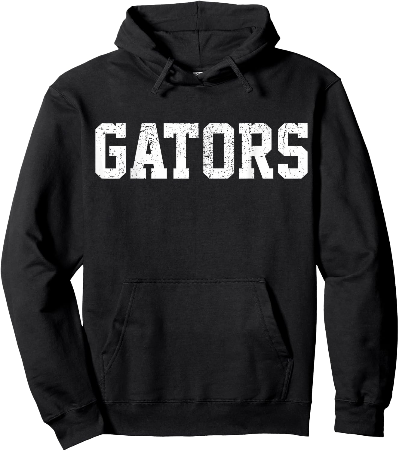 Gators School Sports Fan Team Spirit Mascot Heart Gift Hoodie - Hoodie | Black