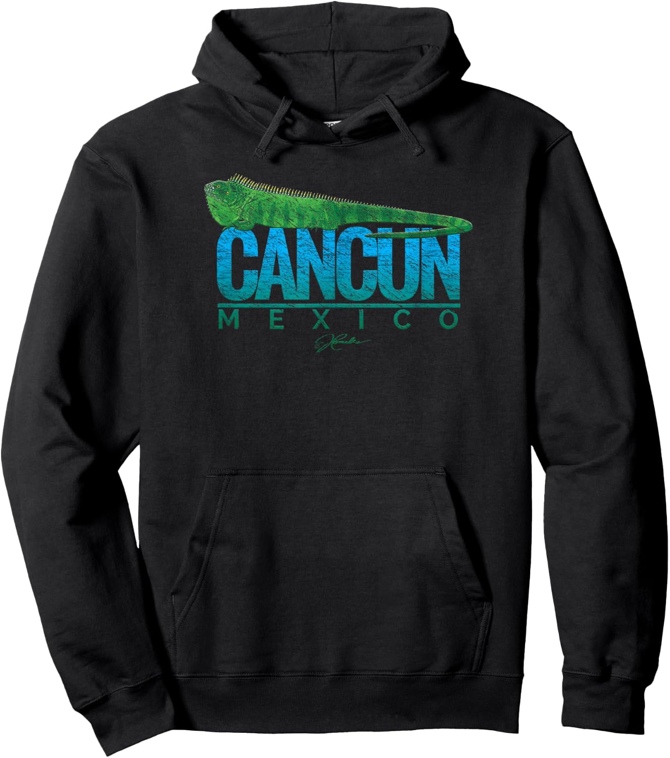 JCombs: Cancun, Mexico Hoodie - Hoodie | Black