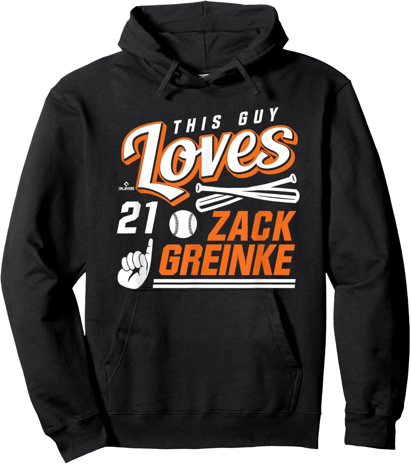 This Guy Loves Zack Greinke Hoodie - Hoodie | Black