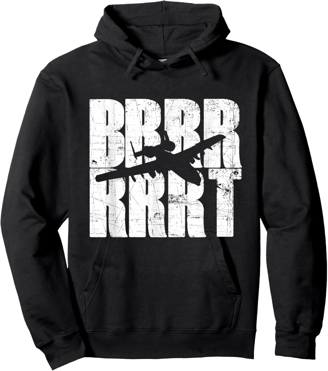 BRRRRT A-10 For USA Military Veterans Hoodie - Hoodie | Black