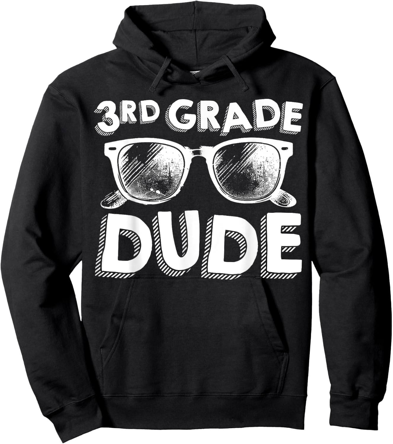 3rd Grade Dude Shirt Funny Back To School Third Grade Gift Hoodie - Hoodie | Black