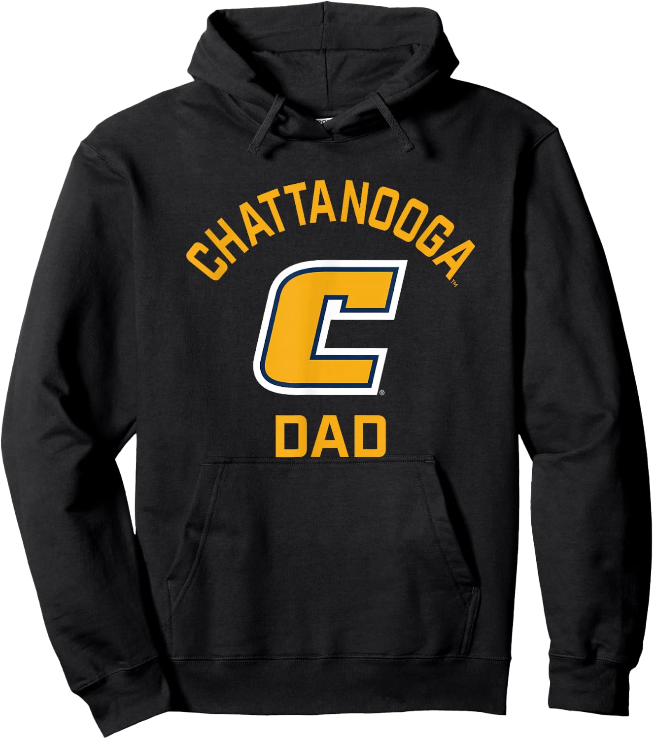 Campus Lab UTC Mockingbirds Arched Dad - Men's Navy Blue Small Hoodie - Hoodie | Black